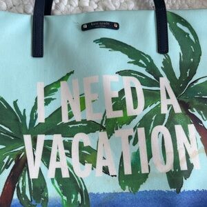 Kate Spade Tropical Palm Tote